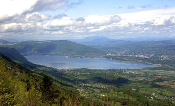 Chambéry Vista-del-lago-di-Bourget