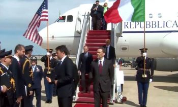 Air Force Air-Force-one-Italia-Renzi-l'americano