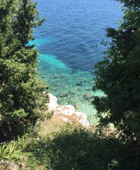 Agios Stèfanos Corfu-mare-azzurro-e-trasparente