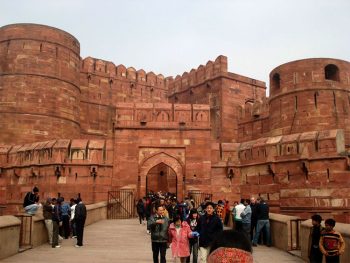 India agra-forte-rosso