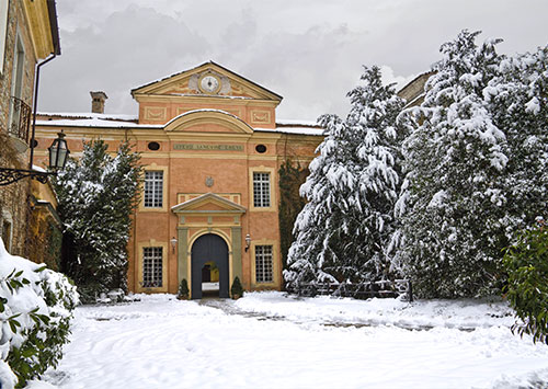 Parchi castello-di-rivalta-neve-nel-parco