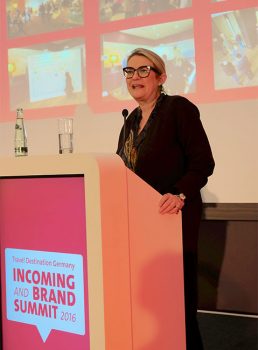 Brand Petra Hedorfer, CEO del German National Tourist Board