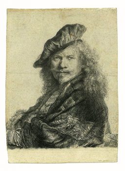 Rembrandt varca la soglia del Vaticano 1 Rembrandt autoritratto-su-pietra-frammento-1639