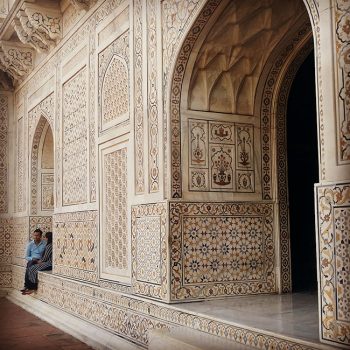Cosa vedere ad Agra: dettagli del Taj Mahal 