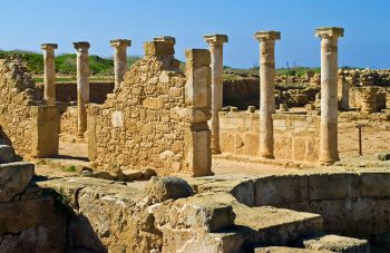 visitare Aarhus o Paphos, capitali della Cultura europea 2017. Nella foto un sito archeologico a Paphos