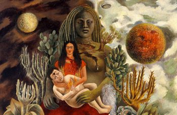 Frida Kalho abbraccio amorevole dell'universo