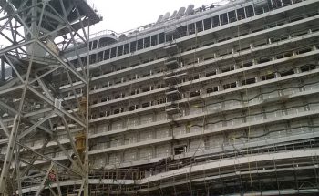 MSC Seaview La-nave-MSC-Seaview-in-costruzione-nei-cantieri-di-Monfalcone