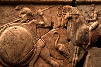 Pompei e i Greci, mostra realizzata con il Museo Archeologico di Napoli 1 Pompei e i Greci Lastra-fittile-©-Luigi-Spina