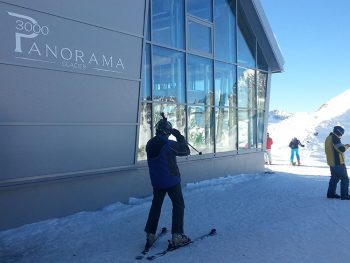 Oltre la Capanna Presena c'è il Panorama 3000 Glacier