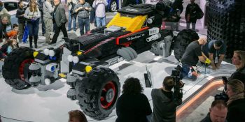 automobile lego-batmobile