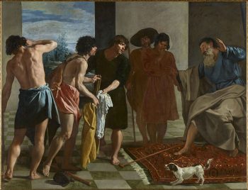 Da Caravaggio a Bernini Tunica-di-Giuseppe