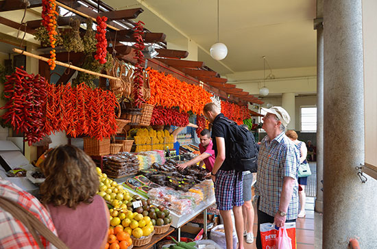 Arcipelago di Madeira Funchal-Market-Mercado-dos-Lavradores