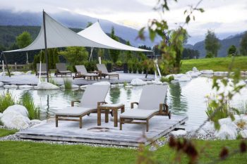 wellness alto adige laghetto naturale al Sonnenhof