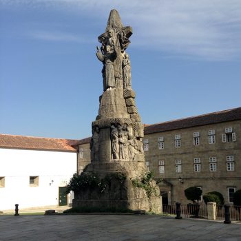 Santiago de Compostela Monumento-a-S-Francesco