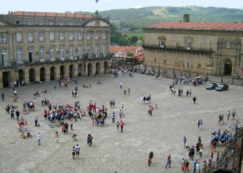 Santiago de Compostela piazza-Obradoiro