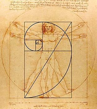 Matematica e bellezza Leonardi-da-Vinci-l'uomo-ideale