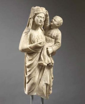 La Bellezza ritrovata Madonna-con-Bambino-Museo-del-Sannio-Benevento