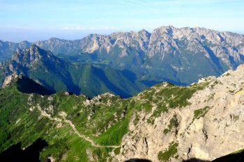 Pasubio Panorama-dal-Rifugio-Papa