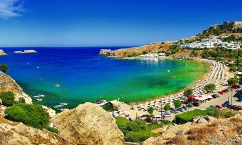 Rodi Panorama-spiaggia Lindos