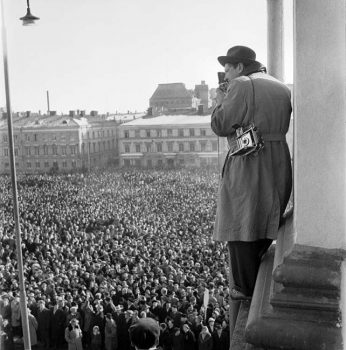 Finlandia dimostranti-durante-lo-sciopero-generale-del-marzo-1956.-foto-di-U.-A