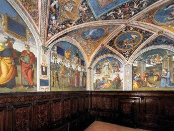 Il saio e la lince Perugia-sala-udienze-collegio-cambio