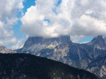 Auronzo Tre Cime di Lavaredo tra la forcella Longeres e la forcella Lavaredo