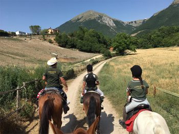 Ippovia Romea Germanica Cavalieri-Castelluccio-di-Norcia