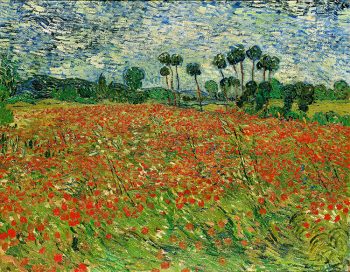 Van Gogh Vincent-van-Gogh,-Campo-di-papaveri,-1890,-olio-su-tela
