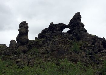 Natura Islanda-rocce vulcaniche