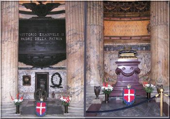Pantheon Roma-tombe-reali